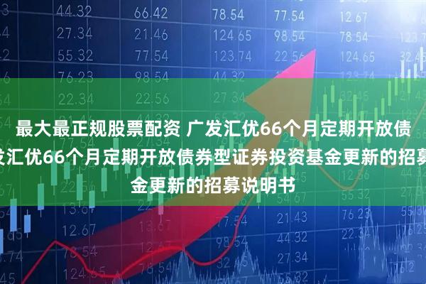 最大最正规股票配资 广发汇优66个月定期开放债券: 广发汇优66个月定期开放债券型证券投资基金更新的招募说明书
