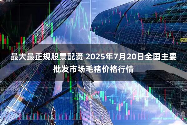 最大最正规股票配资 2025年7月20日全国主要批发市场毛猪价格行情